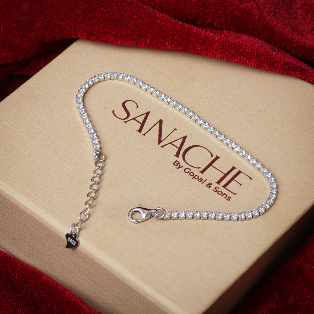 Classic Sterling Tennis Bracelet