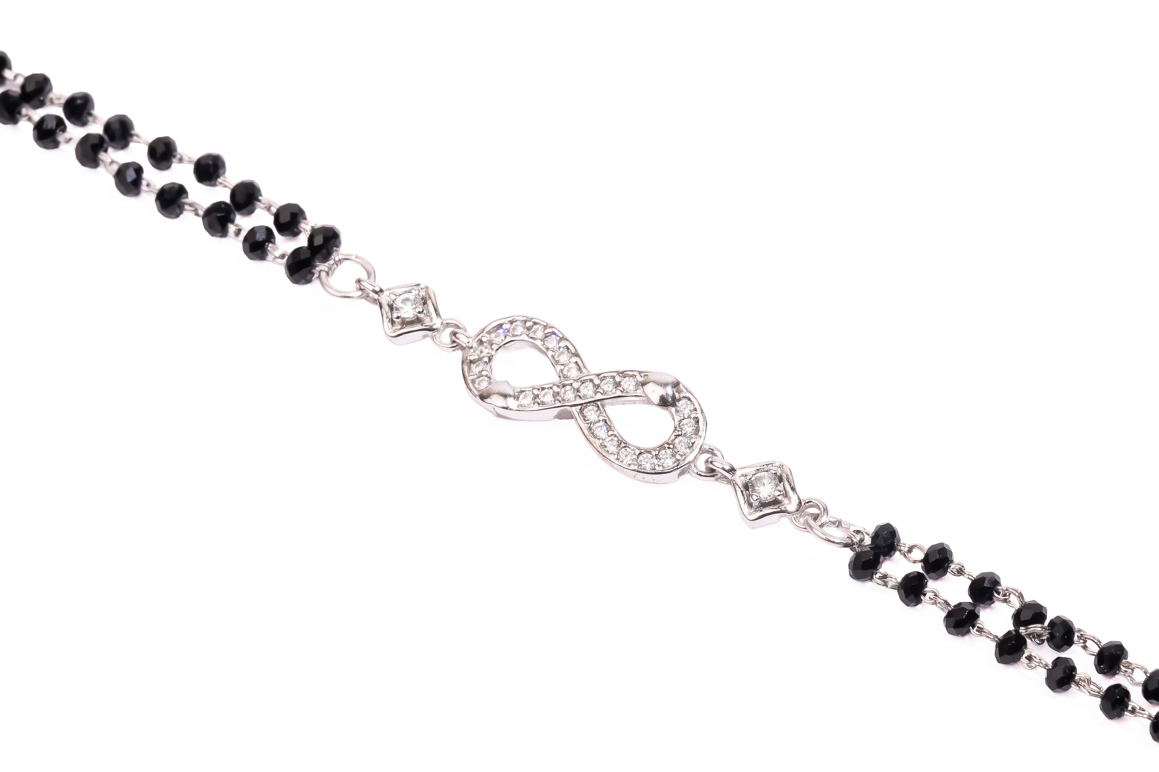 Silver Infinity Shine Bracelet