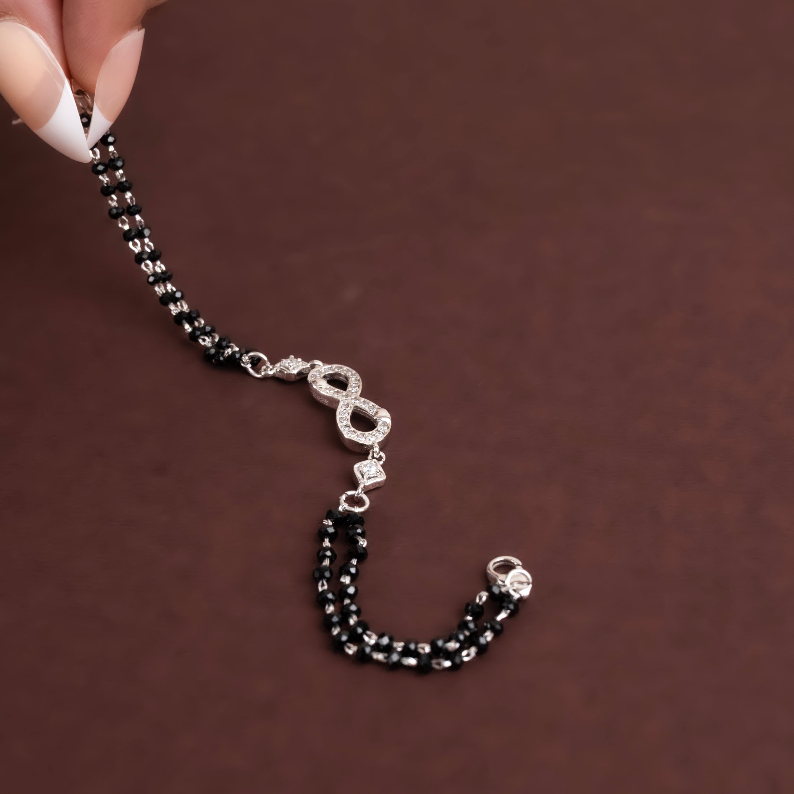 Silver Infinity Shine Bracelet