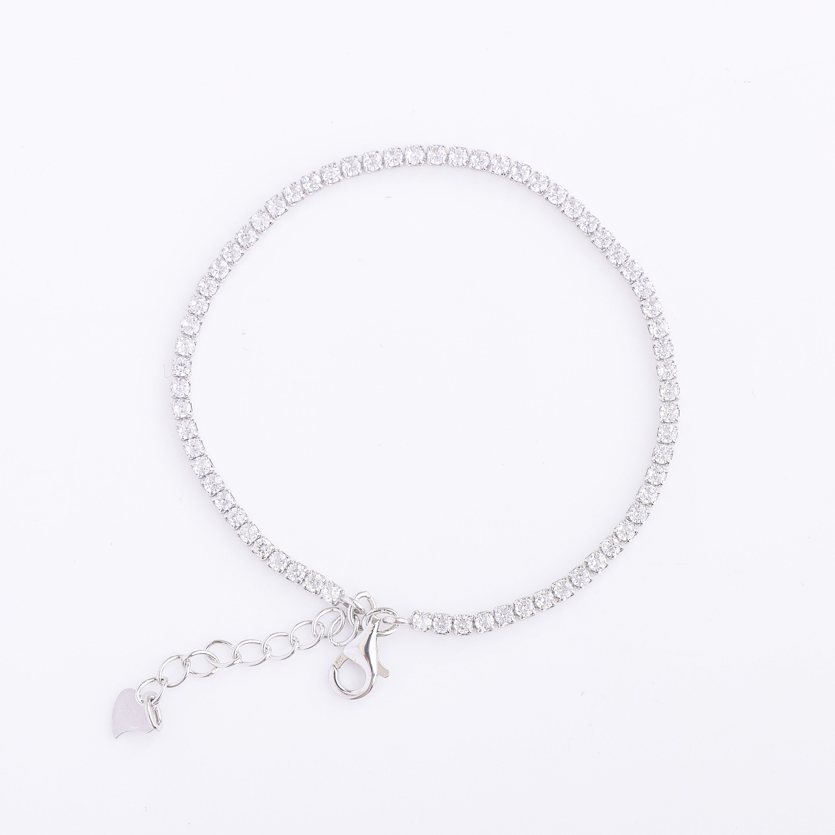 Classic Sterling Tennis Bracelet