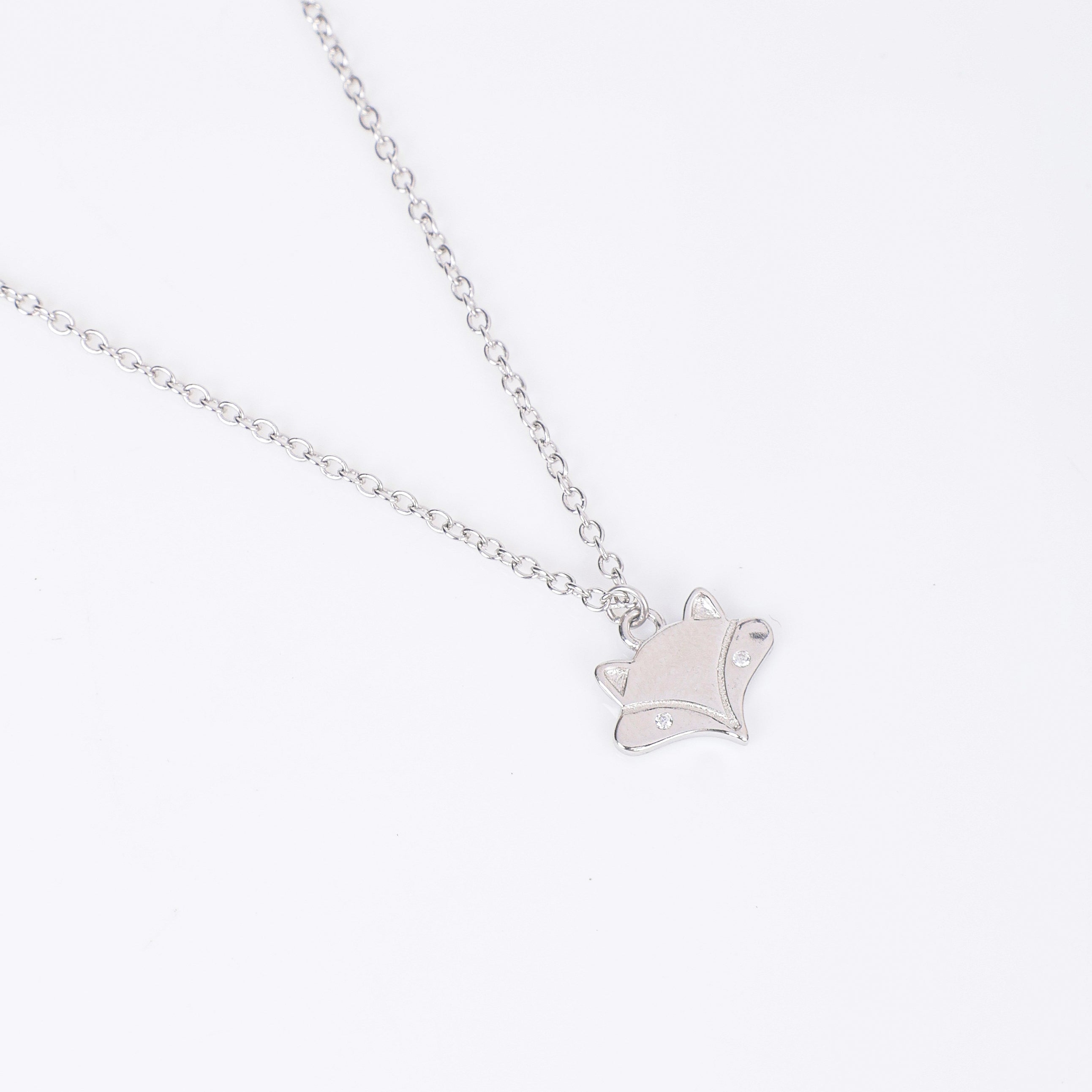 Little Fox Charm Necklace