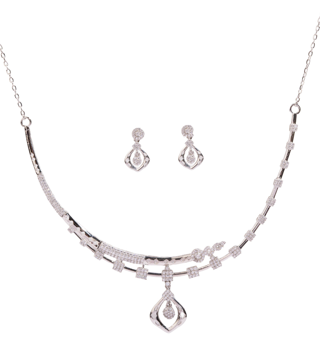 Celestial Harmony Diamond Necklace Set
