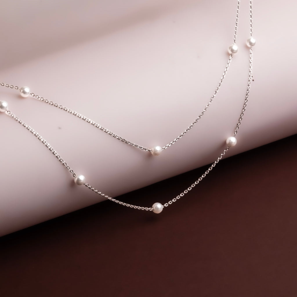Oceanic Luster Pearl Necklace