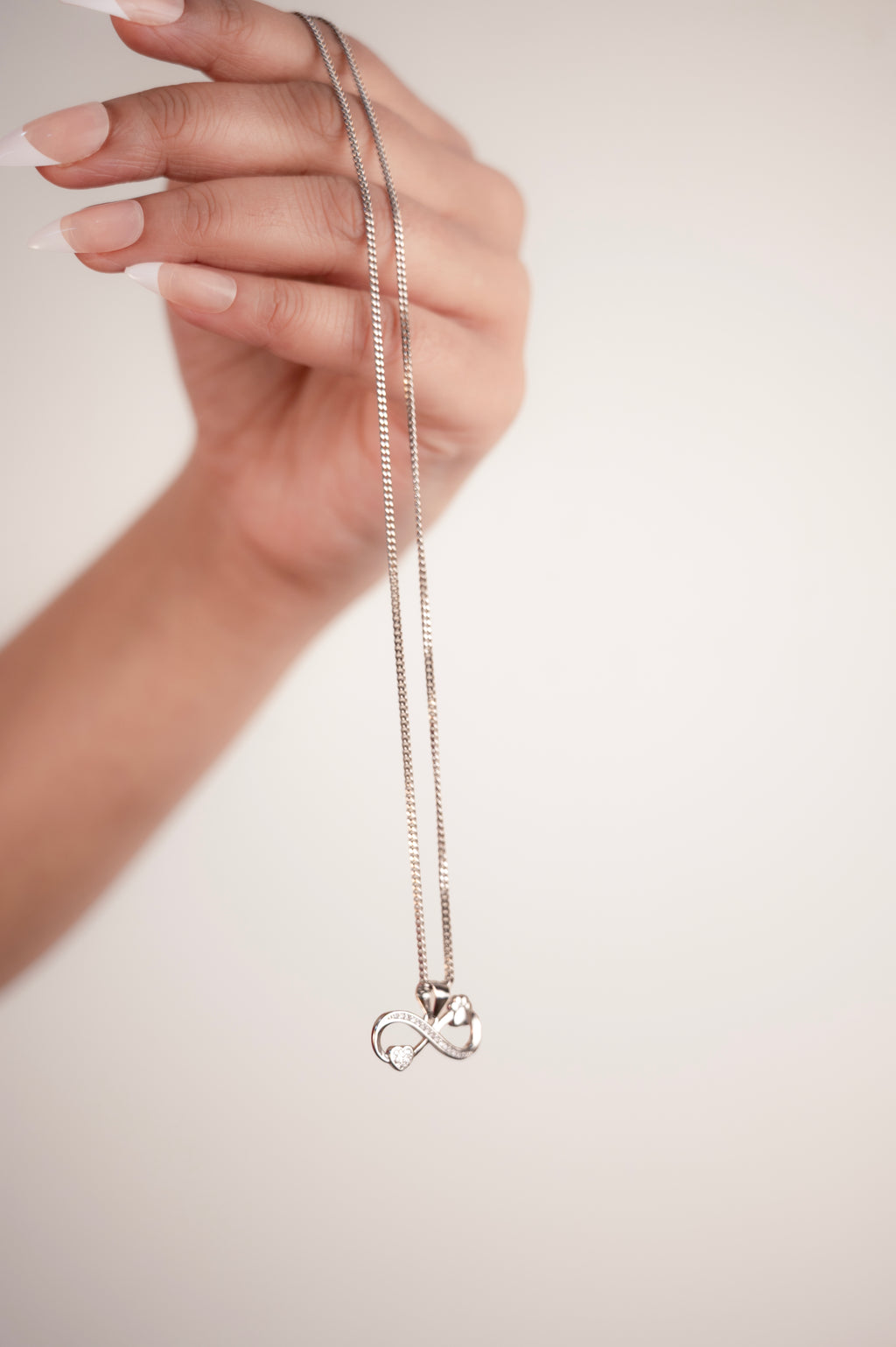 Floral Infinity Love Pendant