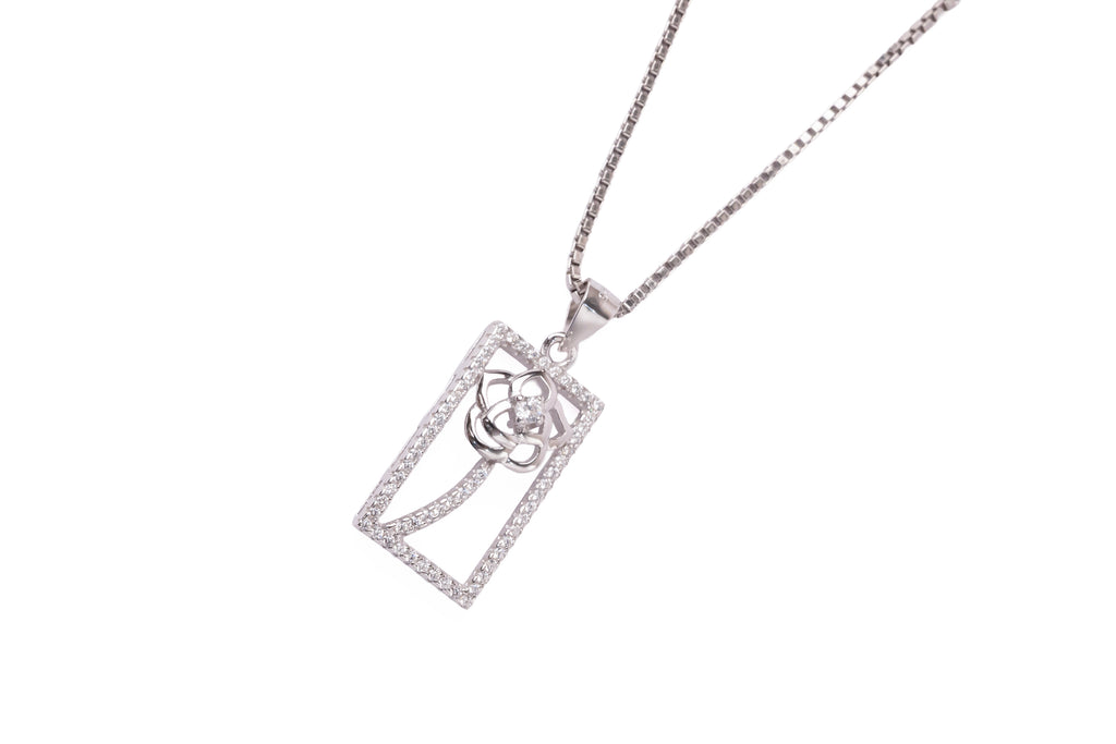 Rose Frame Pendant