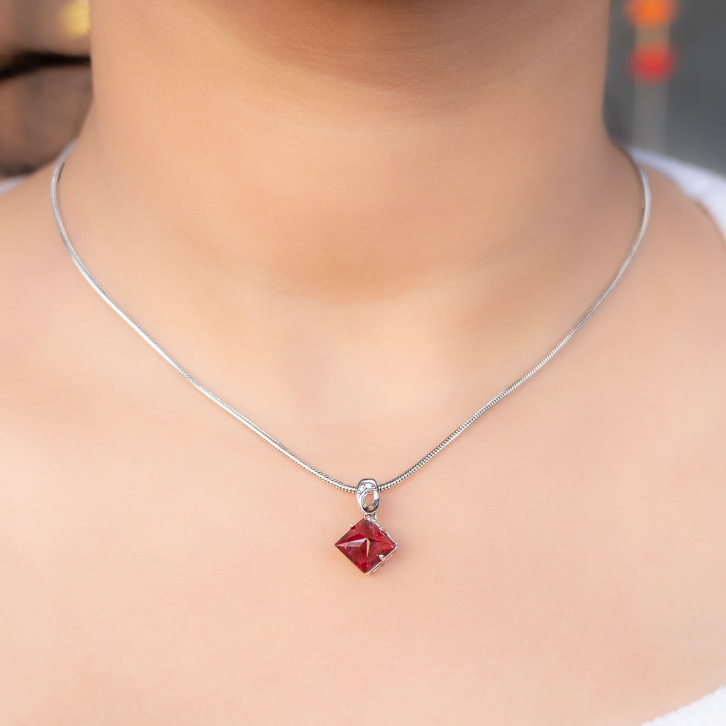 Ruby Mist Pendant