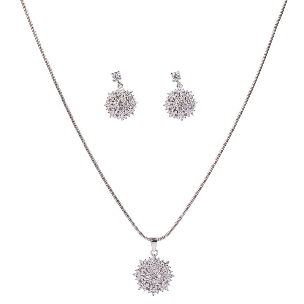 The Radiant Starburst Pendant Set