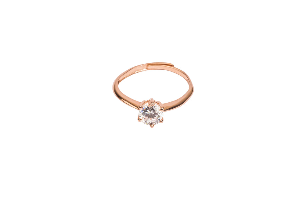 Classic Six-Prong Solitaire Ring
