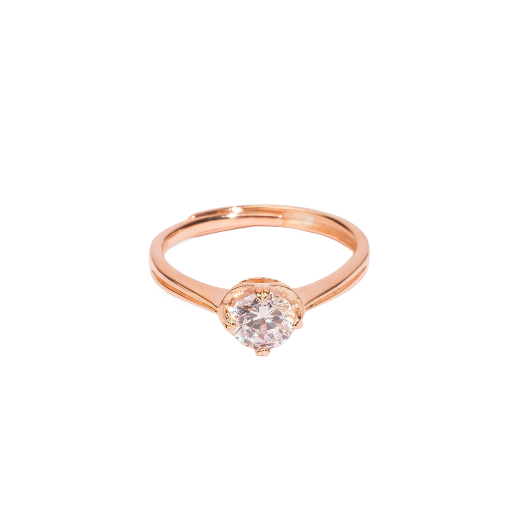 Starlight Solitaire Ring