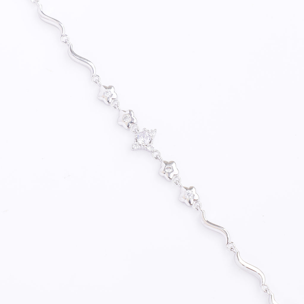 Sterling Wave Bracelet