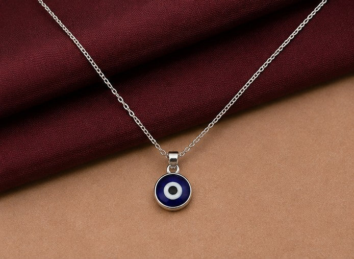 Evil Eye Enamel Charm - 925 sterling silver jewellery by Sanache (photo 3)